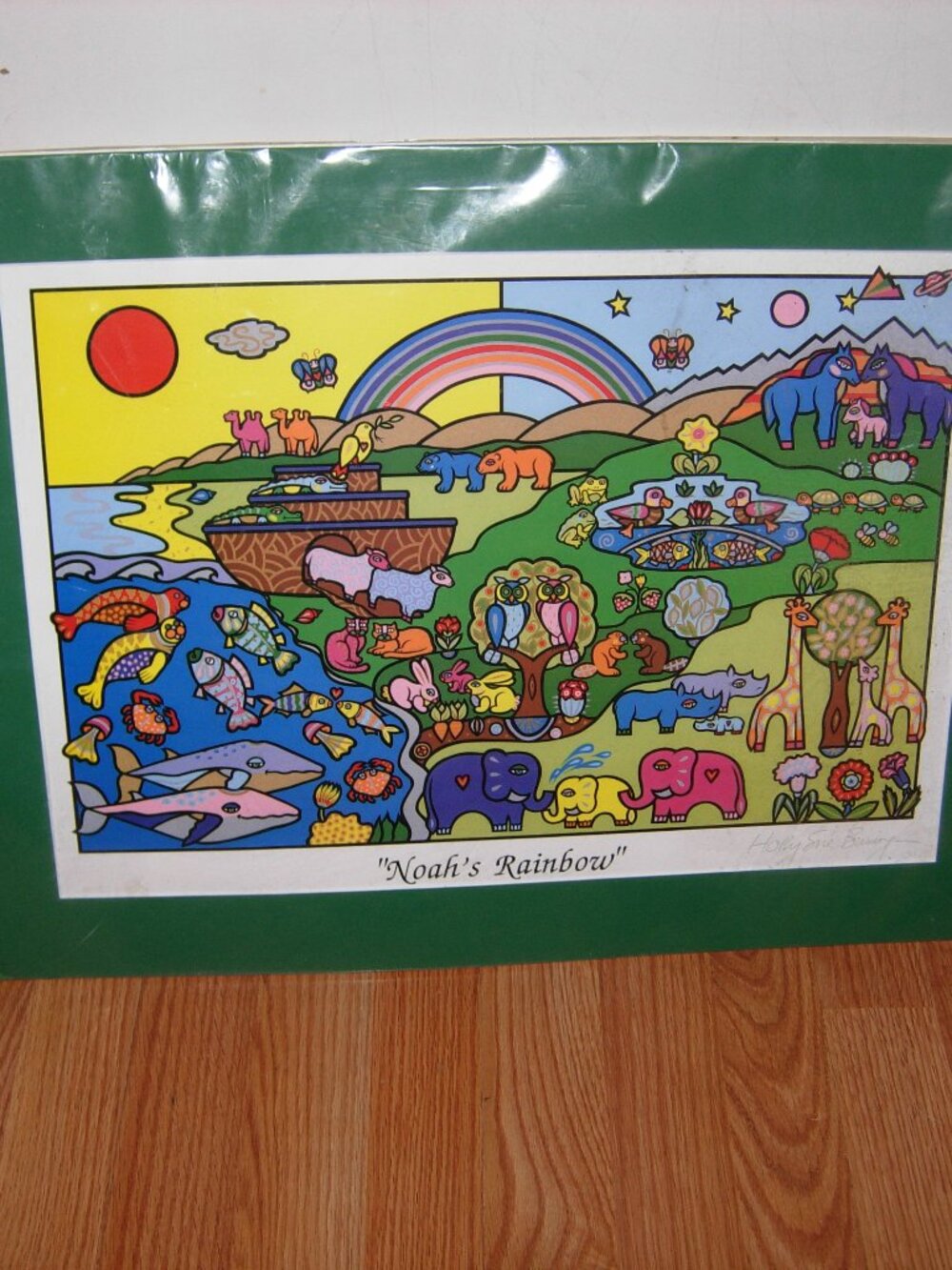 " Noah's Rainbow" By Holly Sue Buningh 18x24
